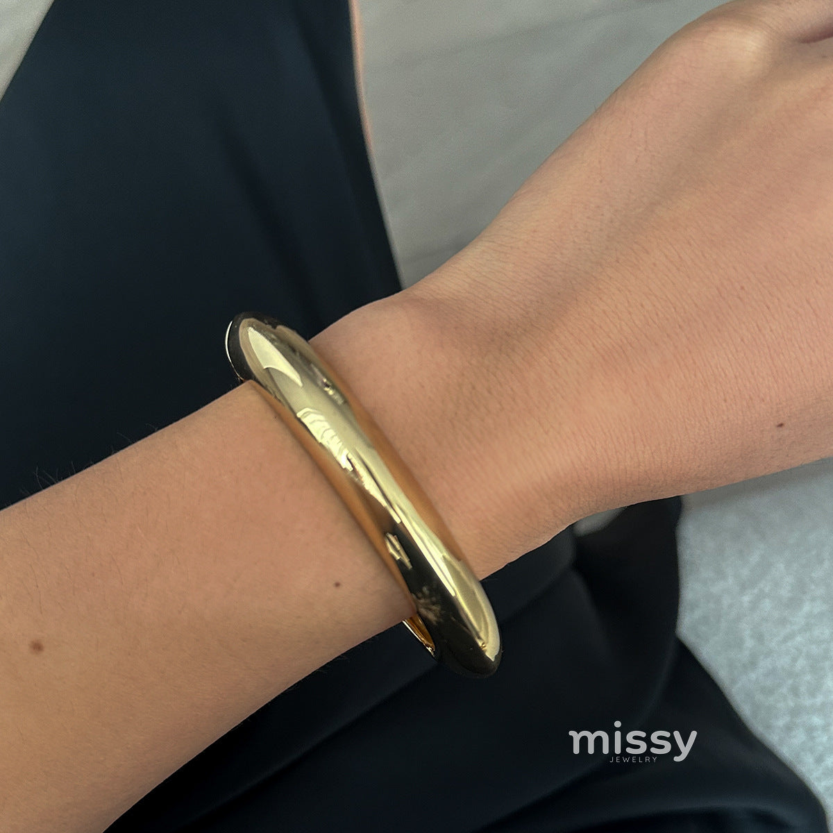 Allie Statement Geometric Bracelet [OTKJNGQG]