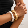 Allie Statement Geometric Bracelet [XG71AB31]