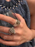 Alyza Statement Open Ring [D0GZSCMK]