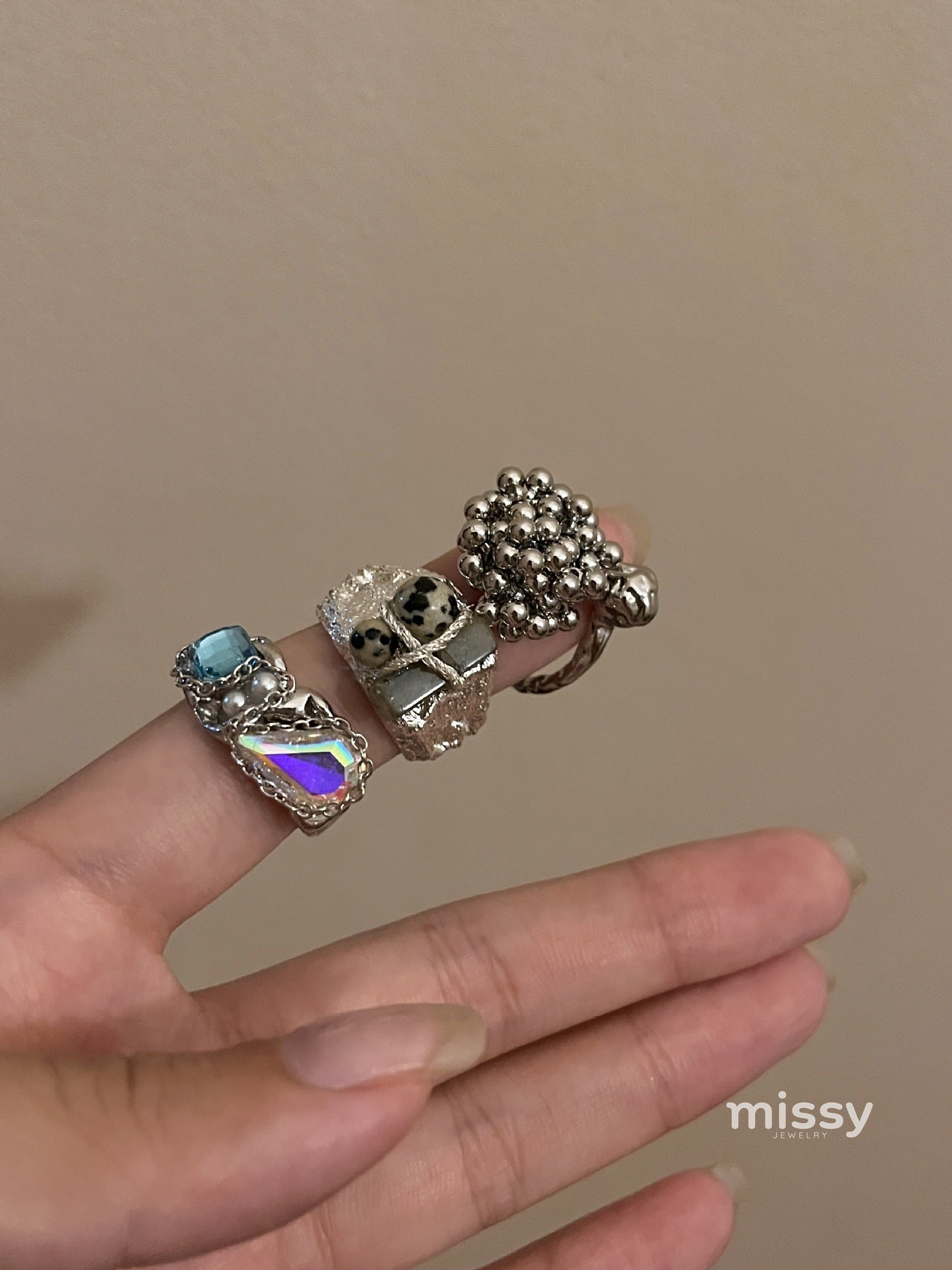 Alyza Statement Open Ring [KAWY5ONO]
