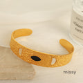 Amalie Enamel Cuff Bracelet [BYJMB5AL]