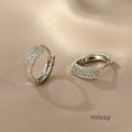 Amarachi Geometric Zircon Earrings [53552S4M]
