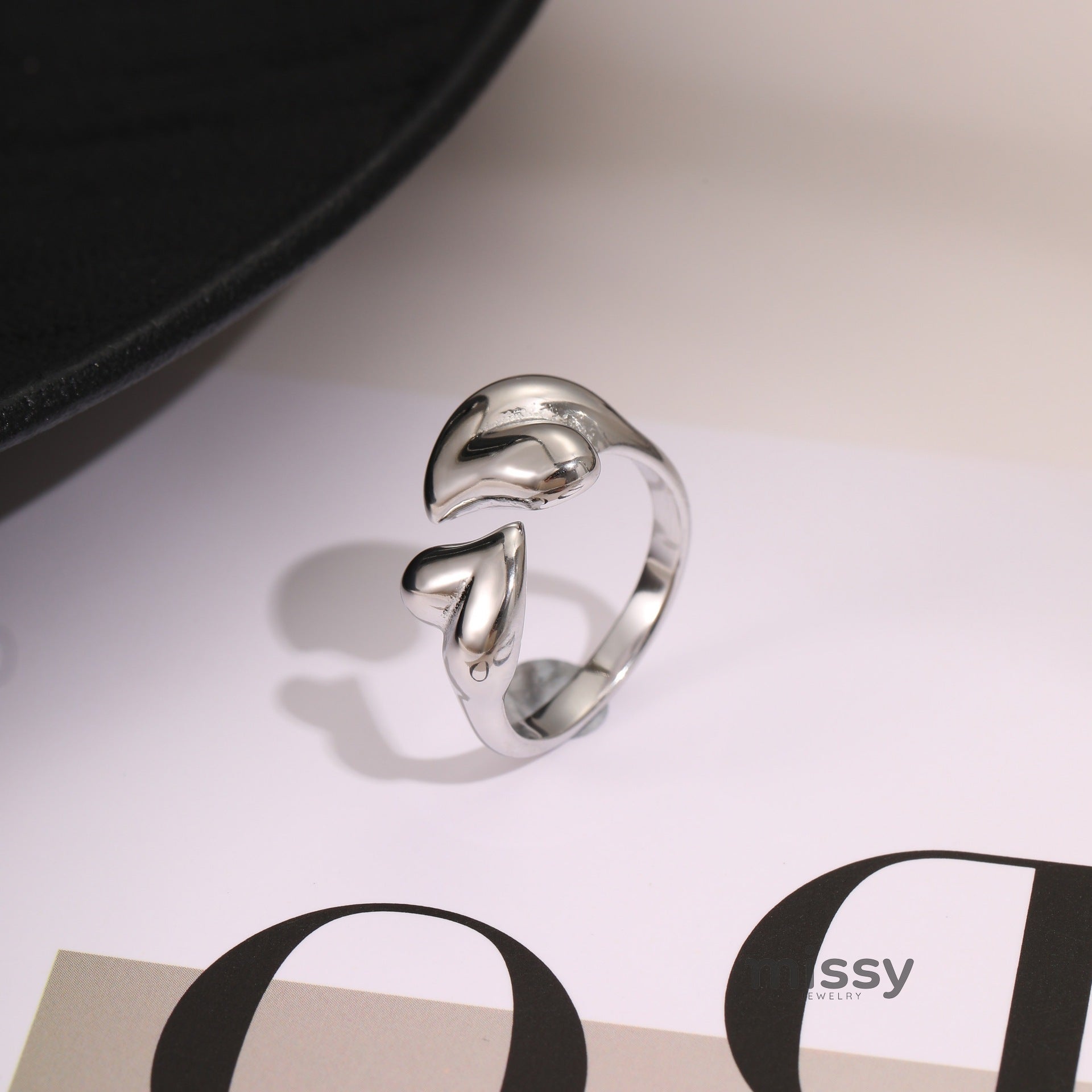Amayiah Geometric Open Ring [3W7I0DHR]