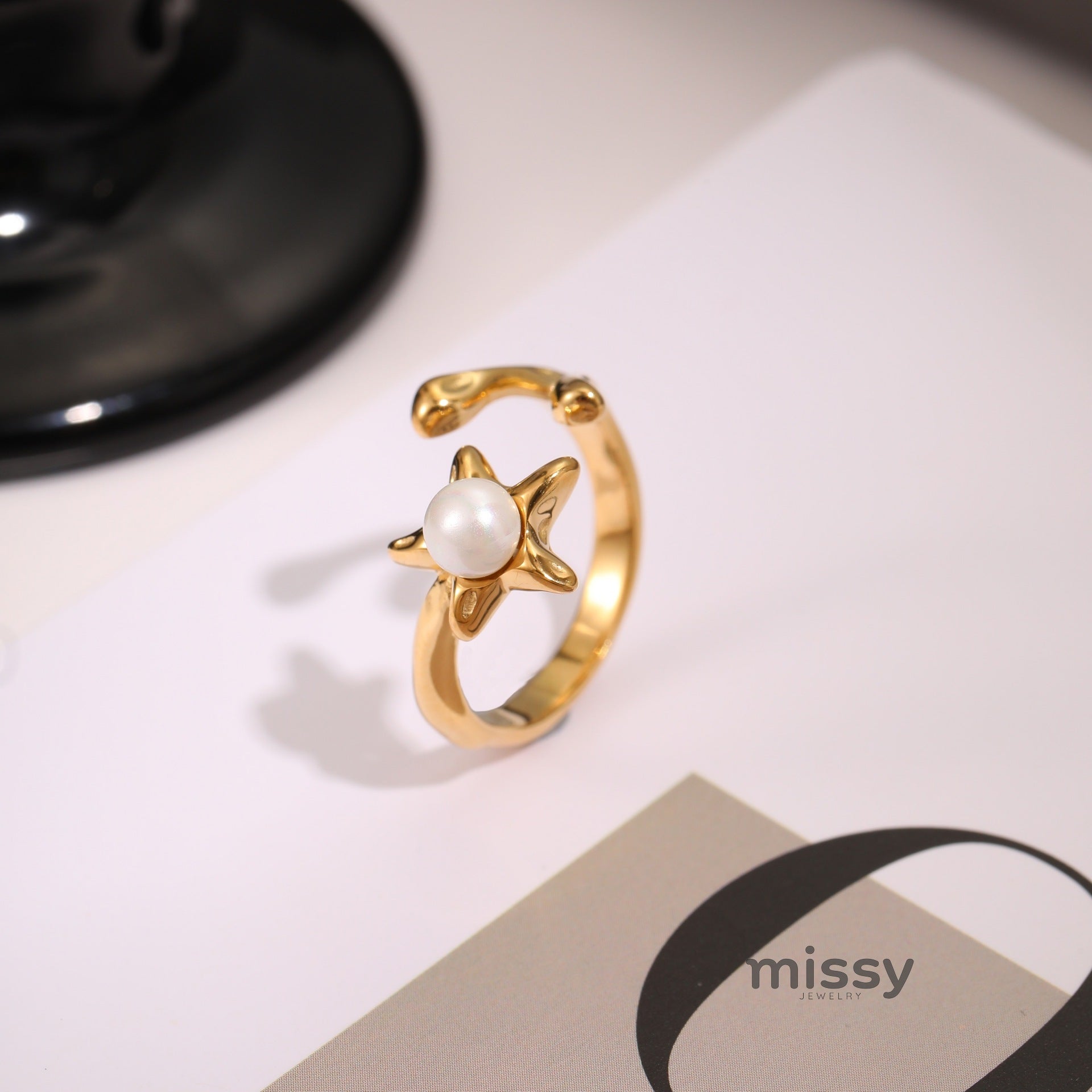 Amayiah Geometric Open Ring [6CKVWO2J]