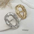 Ameena Geometric Petal Ring