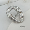Ameena Geometric Petal Ring