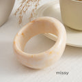 An Translucent Resin Bangle [ITX514SU]