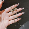 Anahita Snowflake Drop Earrings [N6HLM3L1]