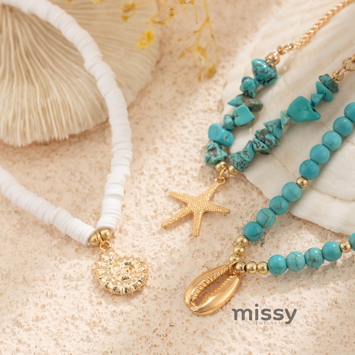 Anaiyah Ocean Charm Anklet Set