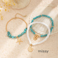 Anaiyah Ocean Charm Anklet Set