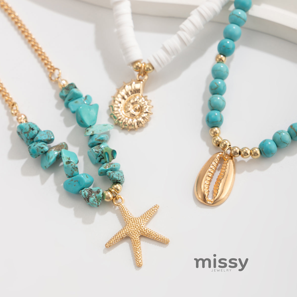Anaiyah Ocean Charm Anklet Set