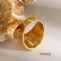 Ananya Hammered Sculptural Ring