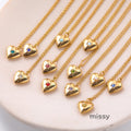 Anayah Birthstone Heart Locket [AT0MVHEQ]