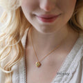 Anayah Birthstone Heart Locket [D1TWO2A5]