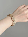 Ancient Coin Charm Bracelet [R3D40O98]