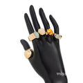 Anela Sculpted Acrylic Ring [TQ6PT1M5]