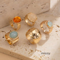 Anela Sculpted Acrylic Ring [7H0UYU19]