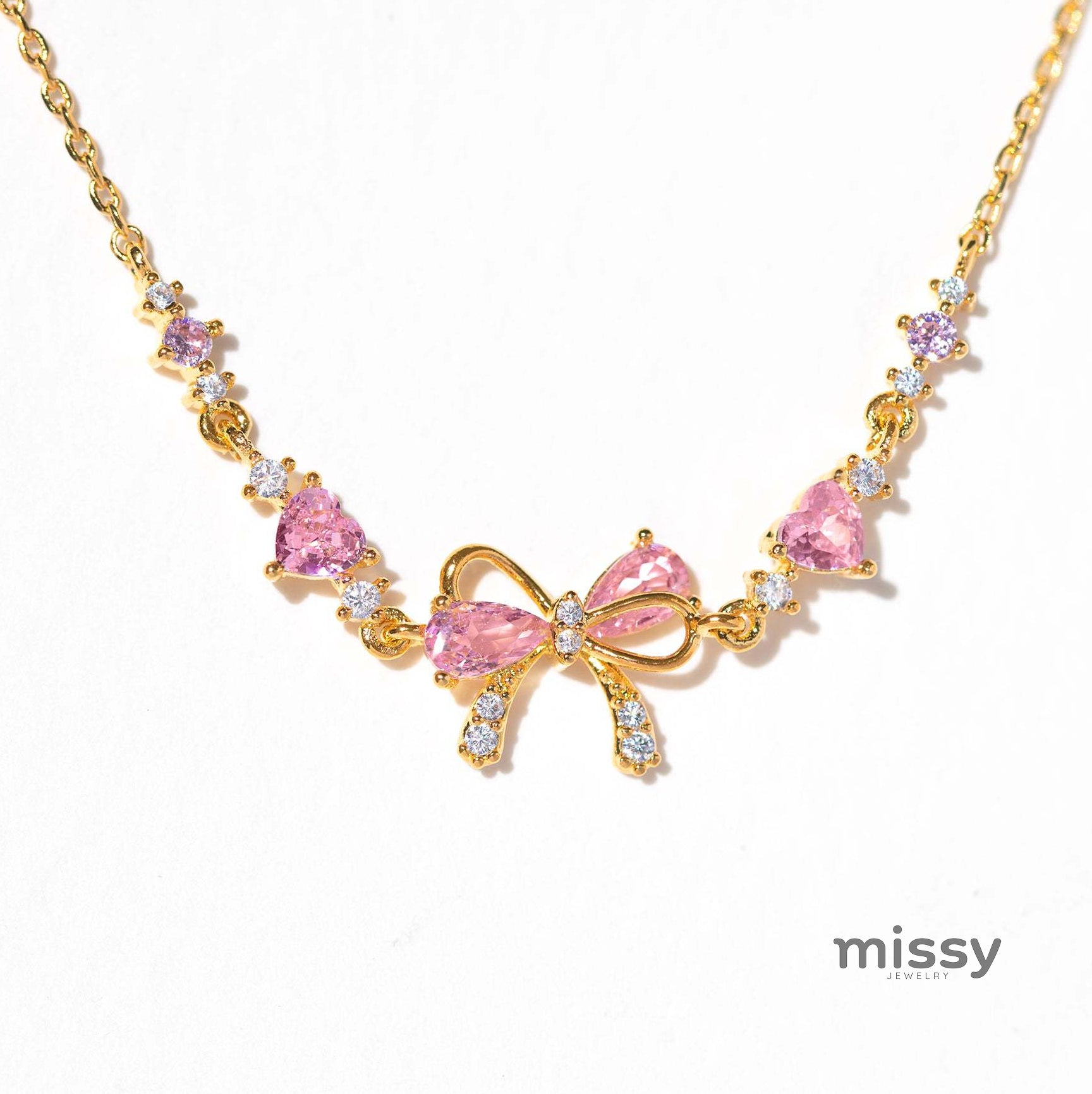 Angelique Dainty Butterfly Zircon Jewelry [0V17E41I]