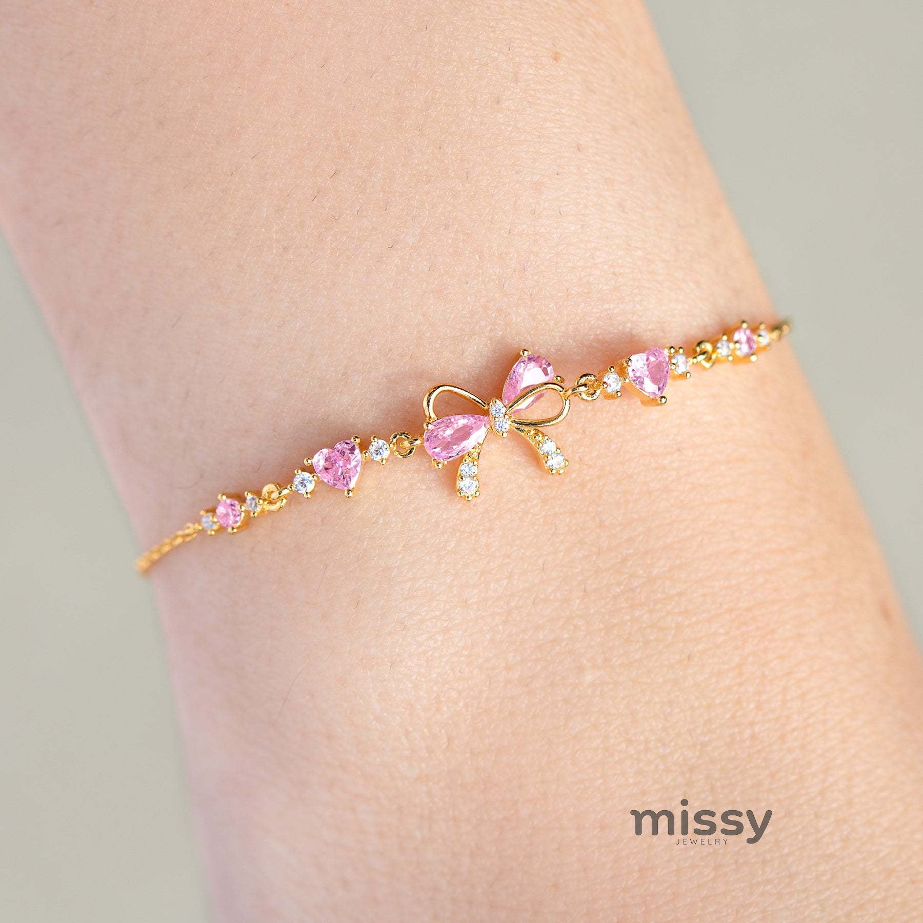 Angelique Dainty Butterfly Zircon Jewelry [LMQAKJZM]