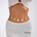 Annalisa Coastal Charm Chain Belt