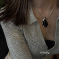 Annaly Agate Drop Necklace [XNO4428X]
