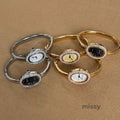 Anorah Diamond Oval Bracelet Watch [GBP1Z3C1]