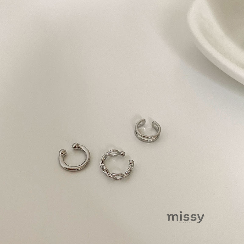 Arabelle Geometric Ear Cuff Set [BCIUOEDR]