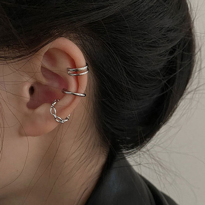Arabelle Geometric Ear Cuff Set [U9BE3HOT]