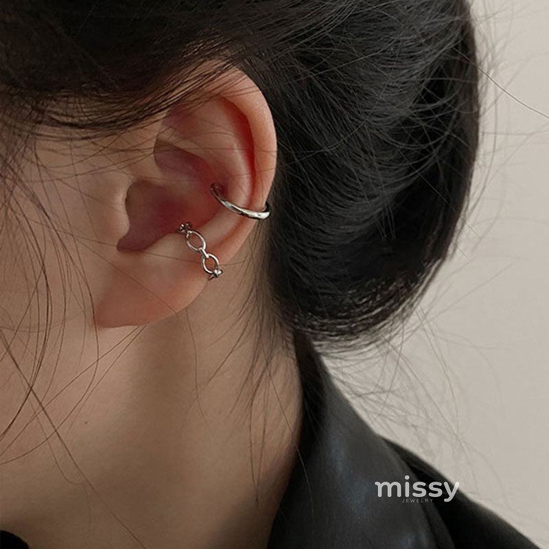 Arabelle Geometric Ear Cuff Set [5QZPSOU4]