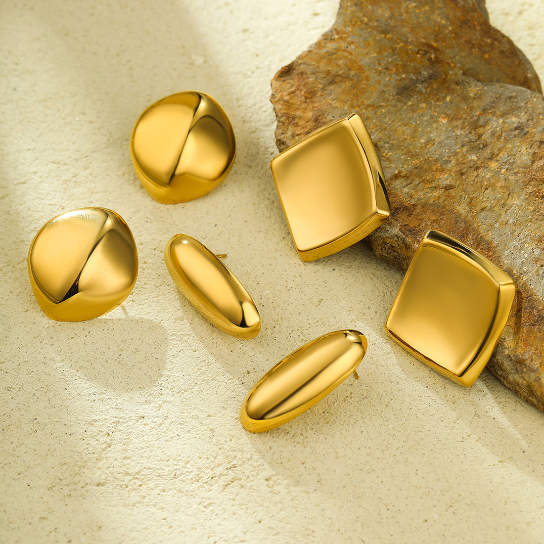 Arantxa Asymmetric Geometric Earrings [5QX7PMZ5]