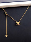 Arc De Triomphe Pendant Necklace [1IZCS12T]