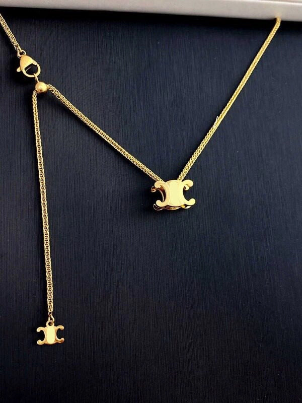 Arc De Triomphe Pendant Necklace [IMGCY2CT]