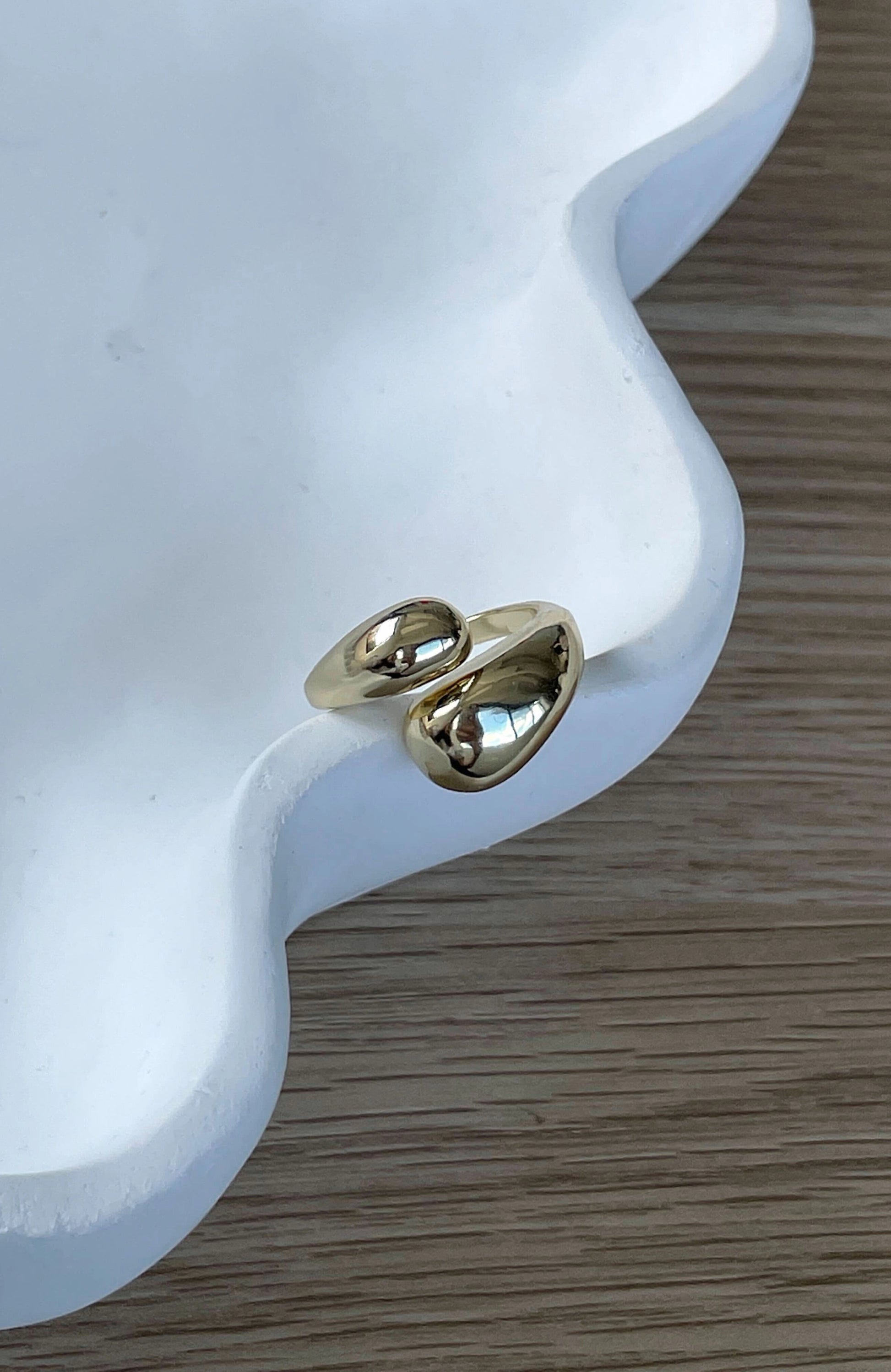 Missy Jewelry Areya Gold Wrap Ring