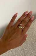 Missy Jewelry Areya Gold Wrap Ring