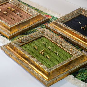Aria Velvet Ring Display Tray [42SMZ3Q7]