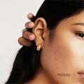 Ariam Botanical Hoop Earrings [0ZDZJ8GQ]