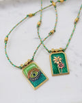 Artistic Tarot Inspired Pendant Necklace [5GNK2TJO]