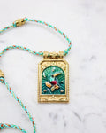 Artistic Tarot Inspired Pendant Necklace [78DH01H4]