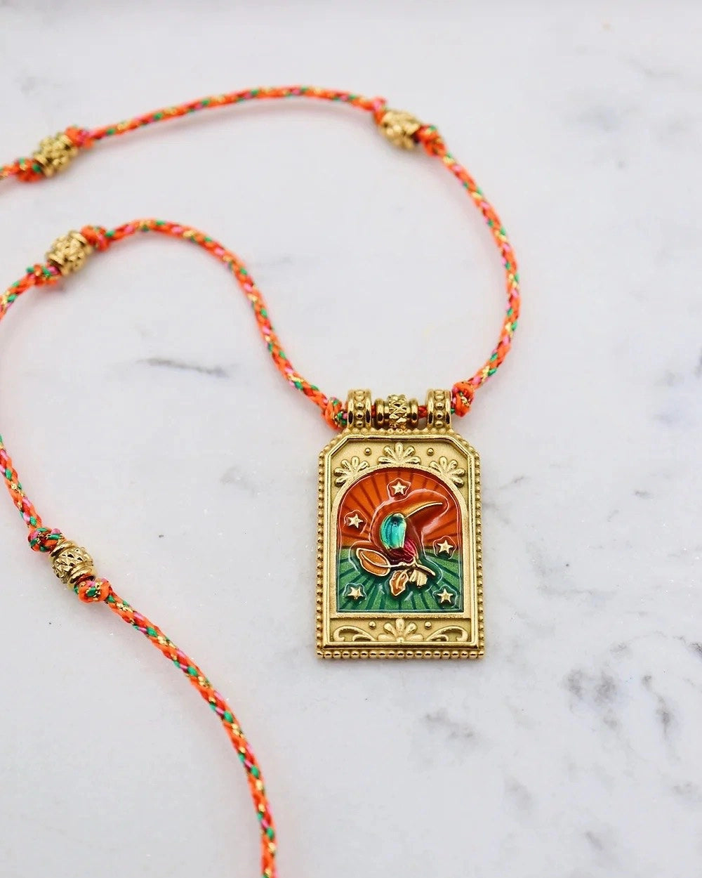 Artistic Tarot Inspired Pendant Necklace [UTBTE5ZT]