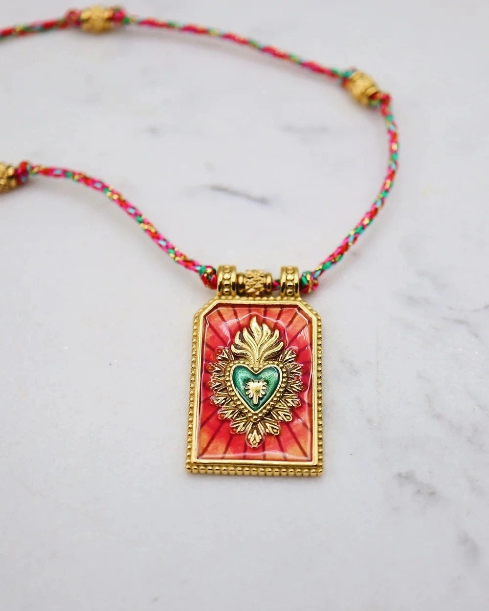 Artistic Tarot Inspired Pendant Necklace [AHA756ZX]
