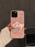 Artistic Vine Peony iPhone Case [KSSM5023]