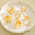 Ashlee Pearl Blossom Ring Set [EGCD8NL3]