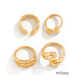 Ashlynn Geometric Ring Set [PKQTZOKX]
