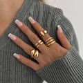Ashlynn Geometric Ring Set [H4PV1CAO]