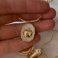 Aubriel Locket Pendant Necklace [5X3JLT63]