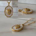 Aubriel Locket Pendant Necklace [44CW4GPB]