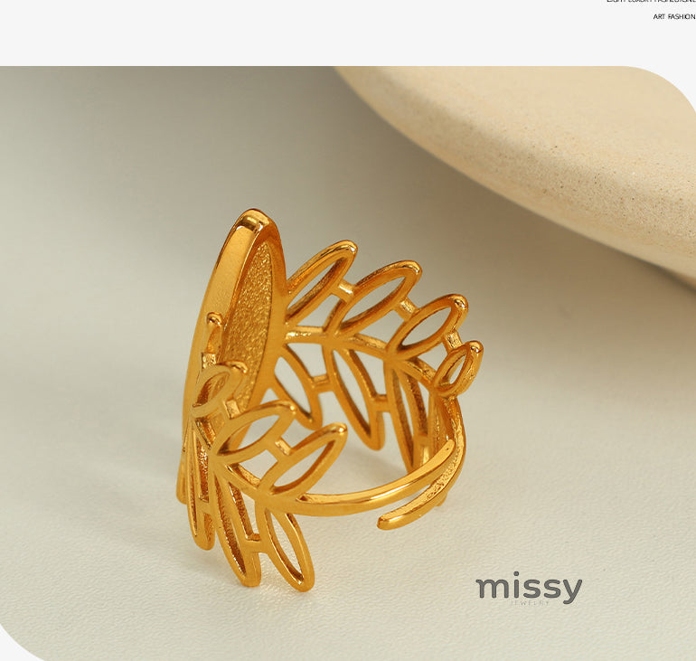 Aubrii Bohemian Open Ring [D4YJPL0D]