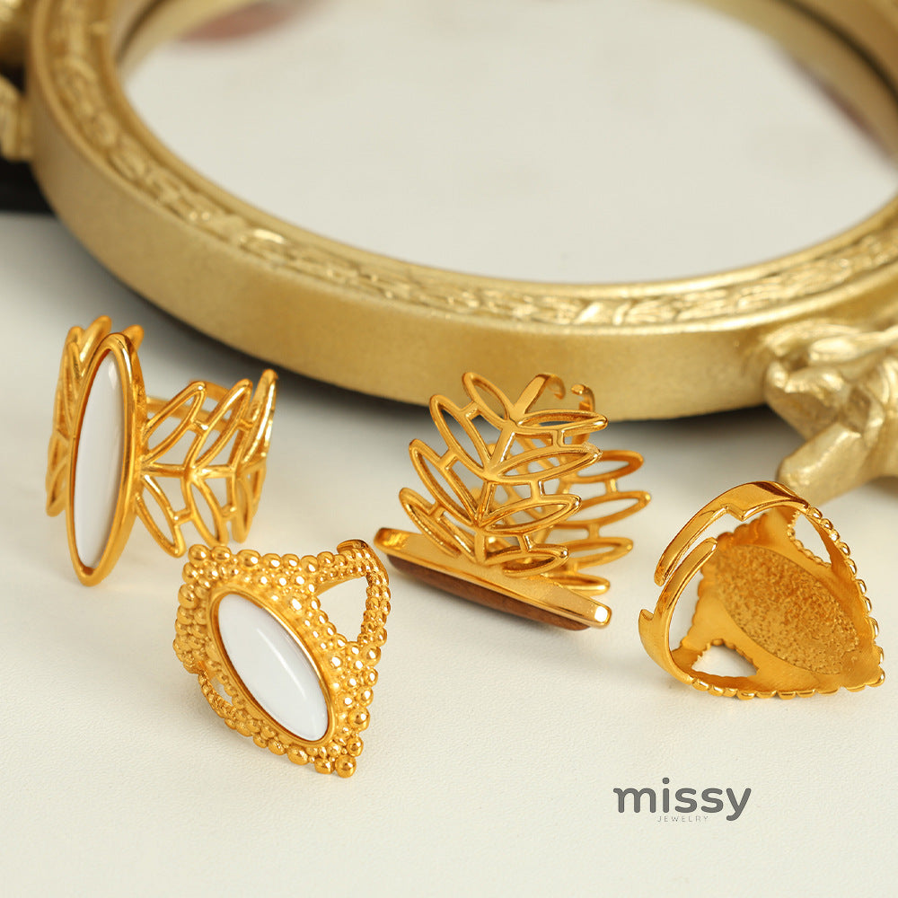 Aubrii Bohemian Open Ring [SGLBTMW9]