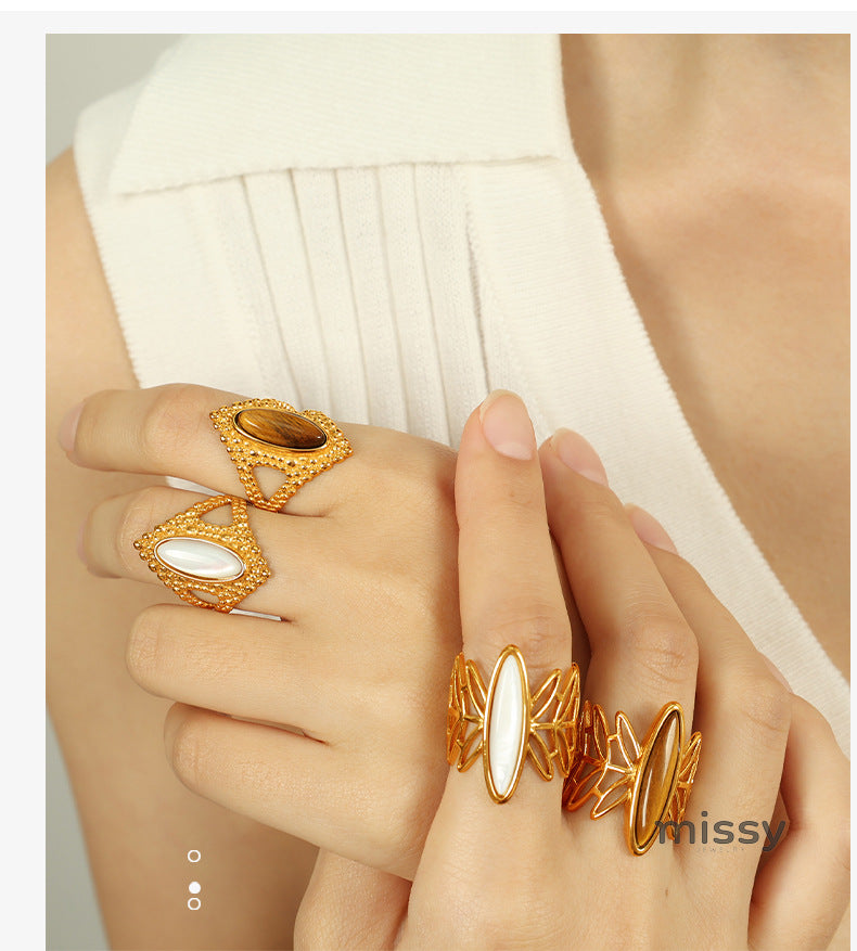 Aubrii Bohemian Open Ring [LGIG8ED0]