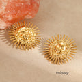 Auriel Sun Goddess Statement Earrings [WSTVAON3]